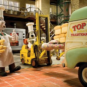 Bilder Wallace & Gromit unter Schafen