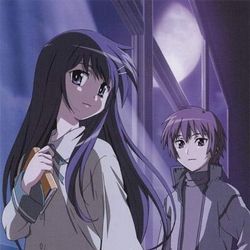 Bilder Hanbun no Tsuki ga Noboru Sora