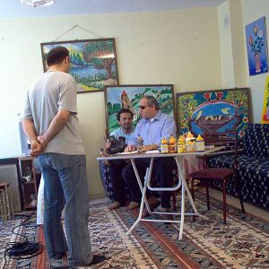 Bilder Der mit den Fingern sieht