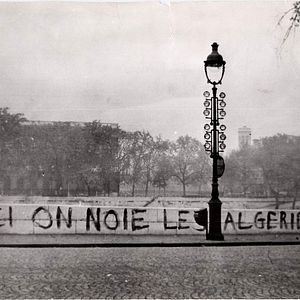 Bilder Ici on noie les Algériens
