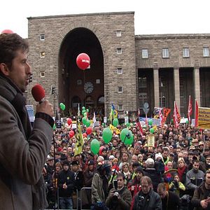 Bilder Alarm am Hauptbahnhof - Auf den Straßen von Stuttgart 21