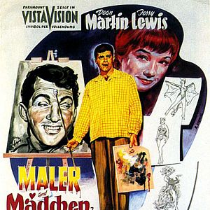 Bilder Maler und Mädchen