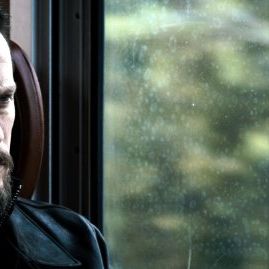 Bilder Man on the train