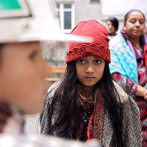 Bilder Das Pferd auf dem Balkon