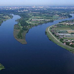 Bilder Die Elbe von oben