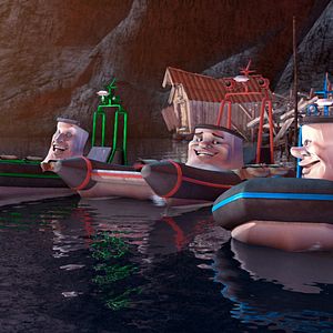 Bilder Boats - Elias und die königliche Yacht