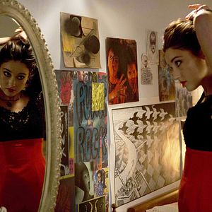 Bilder Wie ein weißer Vogel im Schneesturm