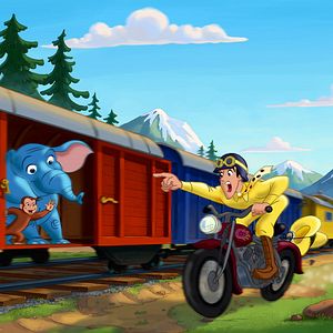 Bilder Coco auf wilder Verfolgungsjagd