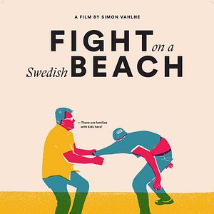 Bilder Fight on a swedish beach