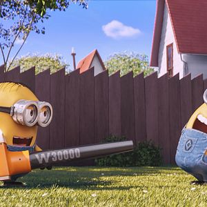 Bilder Rasenmäher Minions