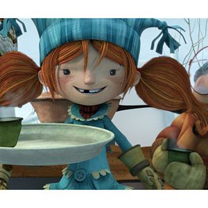 Bilder Cleo und die Schneeballschlacht