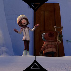 Bilder Cleo und die Schneeballschlacht