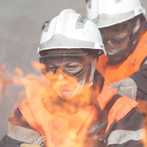 Bilder Gegen die Flammen
