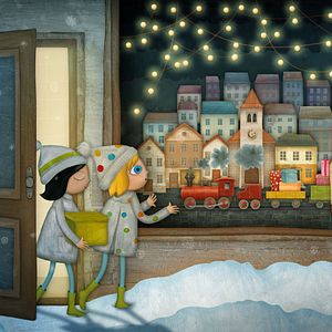 Bilder Mimi & Lisa, les lumières de Noël