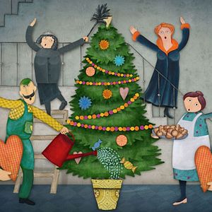 Bilder Mimi & Lisa, les lumières de Noël