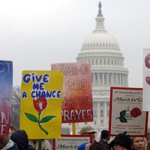 Bilder Selbstbestimmung ./. Politik - Abtreibung in den USA