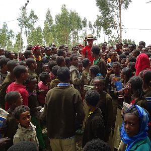 Bilder Anderswo. Allein in Afrika