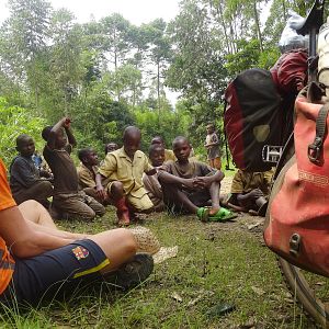 Bilder Anderswo. Allein in Afrika