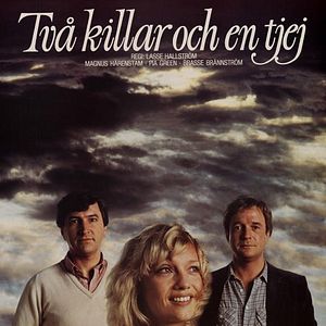 Bilder Tva killar och en tjej