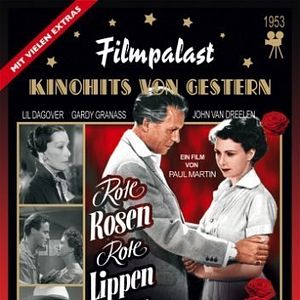 Bilder Rote Rosen, rote Lippen, roter Wein