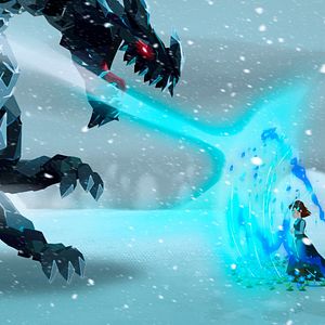 Bilder Der Eisdrache und die Legende der blauen Blumen