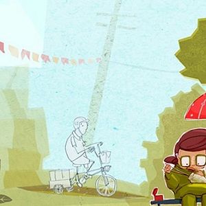 Bilder Miúda e o Guarda-Chuva