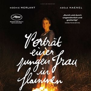 Bilder Porträt einer jungen Frau in Flammen