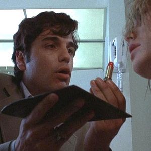 Bilder Eine Frau sieht rot