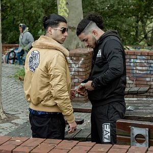 Bilder Ein nasser Hund