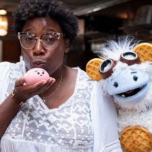 Bilder Waffel und Mochi