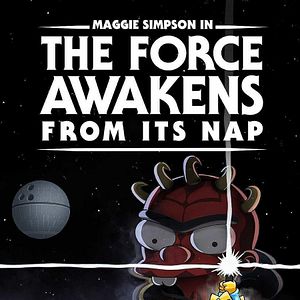 Bilder Die Simpsons: Maggie Simpson in „Das Erwachen der Macht aus ihrem Nickerchen“