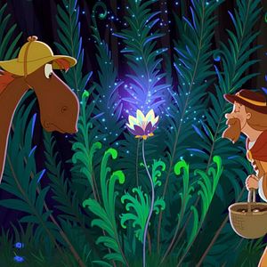 Bilder Tri bogatyrya i Kon' na trone