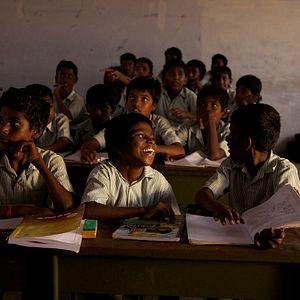 Bilder Auf dem Weg zur Schule