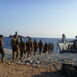 Bilder Au Soldat Inconnu, le débarquement de Provence