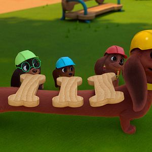 Bilder Brezel und seine Dackel-Familie