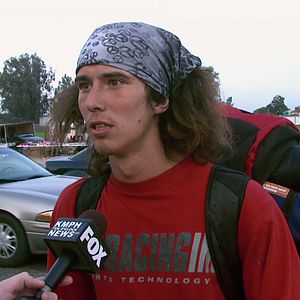 Bilder Der axtschwingende Anhalter