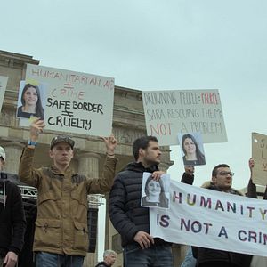 Bilder Sara Mardini - Gegen den Strom
