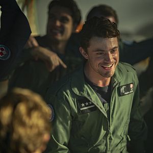 Bilder Ein Mädchen und ein Kosmonaut