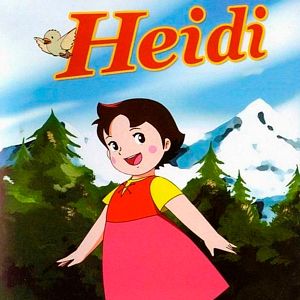 Bilder Heidi in den Bergen