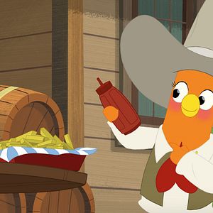 Bilder Ein Huhn will’s wissen