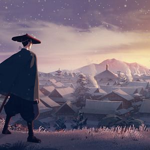 Bilder Blue Eye Samurai