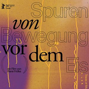 Bilder Spuren von Bewegung vor dem Eis