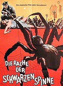 Filmposter von Die Rache der schwarzen Spinne