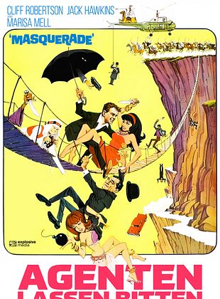 Filmposter von  Agenten lassen bitten