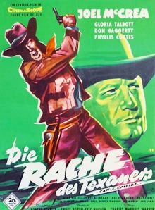 Filmposter von Die Rache des Texaners