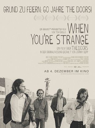 Filmposter von The Doors - When You're Strange