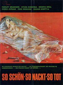 Filmposter von So schön, so nackt, so tot
