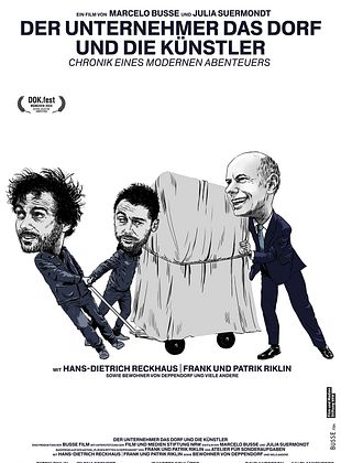 Filmposter von  Der Unternehmer das Dorf und die Künstler