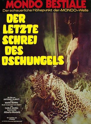 Filmposter von Mondo Bestiale - Der letzte Schrei des Dschungels