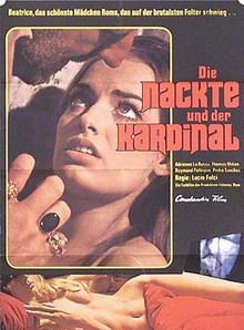 Filmposter von Die Nackte und der Kardinal